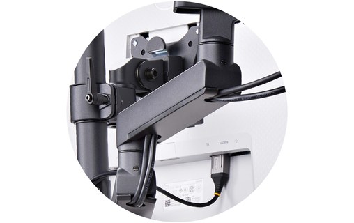 Support écran de bureau - 3 écrans - Noir - StarTech 3MP2AG-MONITOR-ARM