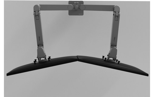 Support écran de bureau - 2 écrans - Gris - Ergotron LX Pro Series 45-686-293
