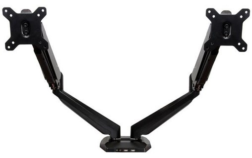 Support écran de bureau - 2 écrans - Noir - StarTech ARMSLIMDUO