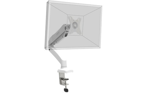 Support écran de bureau - 1 écran - Blanc - PORT Designs 901110
