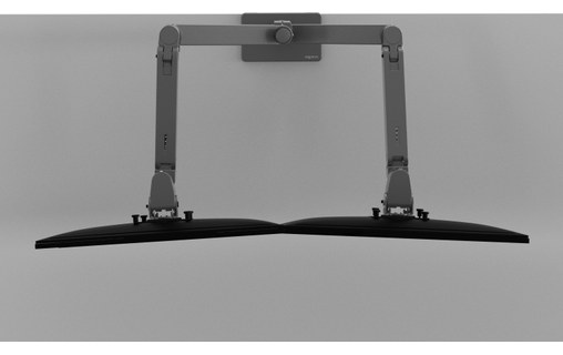 Support écran de bureau - 2 écrans - Gris - Ergotron LX Pro Series 45-690-293