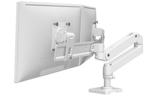 Support écran de bureau - 2 écrans - Blanc - Ergotron LX Pro Series 45-684-290