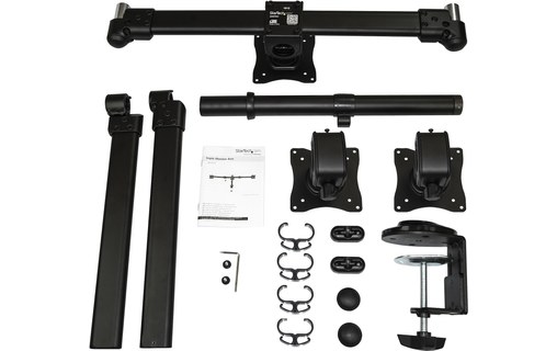Support écran de bureau - 3 écrans - Noir - StarTech ARMTRIO