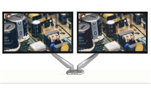 StarTech.com Double bras pour écrans PC - Double affichage - Avec 2x USB passthr