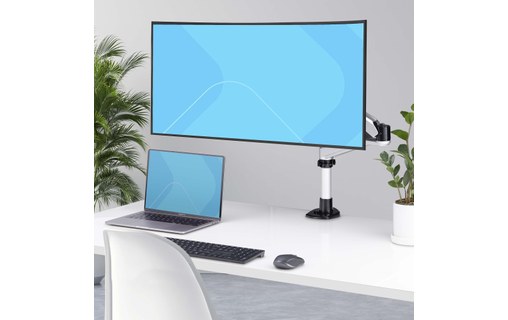 Support écran de bureau - 1 écran - Argent - StarTech 1MP1ACG-MONITOR-ARM