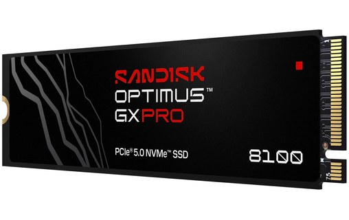 SanDisk Optimus GX PRO 8100 1 To - SSD M.2 2280 NVMe PCIe 5.0