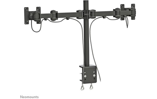Bras articulé - 2 écrans - Noir - Neomounts FPMA-D960D