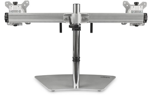 StarTech.com Bras pour écran PC double affichage à fixation horizontale - Alumin