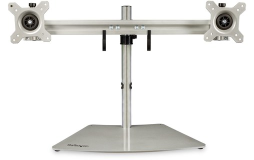 StarTech.com Bras pour écran PC double affichage à fixation horizontale - Alumin