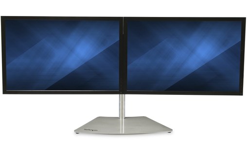 StarTech.com Bras pour écran PC double affichage à fixation horizontale - Alumin