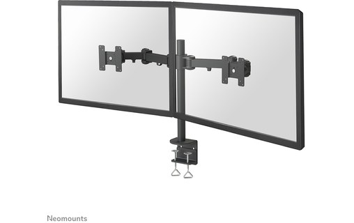 Bras articulé - 2 écrans - Noir - Neomounts FPMA-D960D