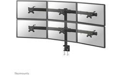 Support écran de bureau - 6 écrans - Noir - Neomounts FPMA-D700D6