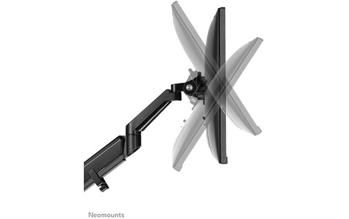 Bras articulé - 2 écrans - Noir - Neomounts DS70-810BL2
