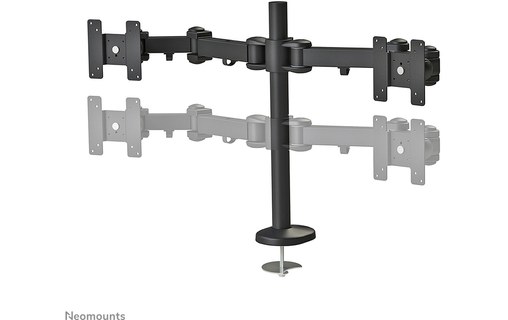 Support écran de bureau - 2 écrans - Noir - Neomounts FPMA-D960DG