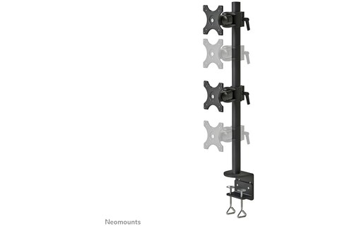 Support écran de bureau - 2 écrans - Noir - Neomounts FPMA-D700DV