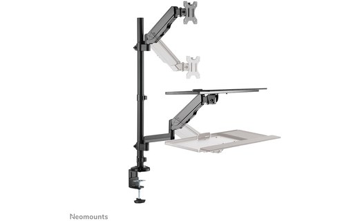 Support écran de bureau - 1 écran - Noir - Neomounts DS90-325BL1