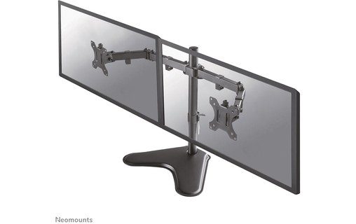 Support écran de bureau - 2 écrans - Noir - Neomounts FPMA-D550DDBLACK