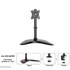 Support écran de bureau - 1 écran - Noir - Neomounts NM-D335BLACK