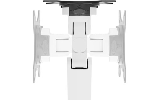 Support écran de bureau - 1 écran - Blanc - Neomounts DS70-250WH1
