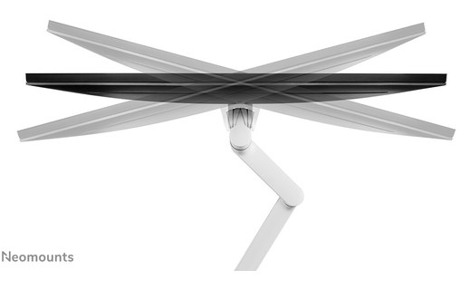 Bras articulé - 2 écrans - Blanc - Neomounts DS60-425WH2