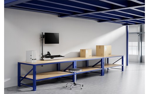 Support écran de bureau - 1 écran - Noir - Neomounts DS90-325BL1