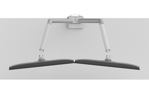 Support écran de bureau - 2 écrans - Argent - Neomounts DS70-250SL2
