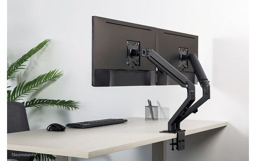 Bras articulé - 2 écrans - Noir - Neomounts FPMA-D650DBLACK