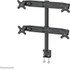 Bras articulé - 4 écrans - Noir - Neomounts FPMA-D700D4