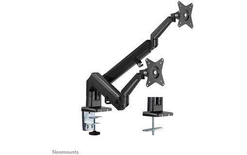 Bras articulé - 2 écrans - Noir - Neomounts DS70-810BL2