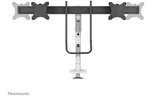 Support écran de bureau - 2 écrans - Blanc - Neomounts DS75S-950WH2