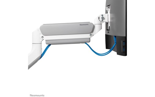 Support écran de bureau - 1 écran - Blanc - Neomounts DS70-450WH1