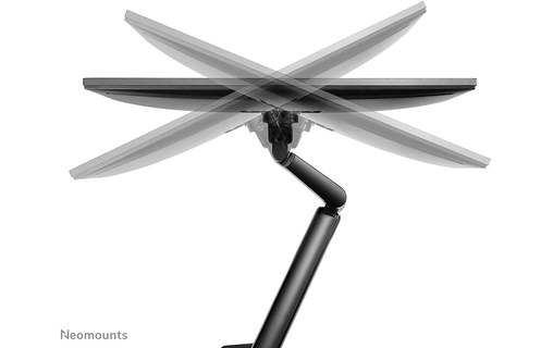 Bras articulé - 1 écran - Noir - Neomounts DS70-810BL1