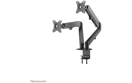 Support écran de bureau - 2 écrans - Noir - Neomounts DS70-700BL2