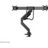Bras articulé - 2 écrans - Noir - Neomounts DS75-450BL2