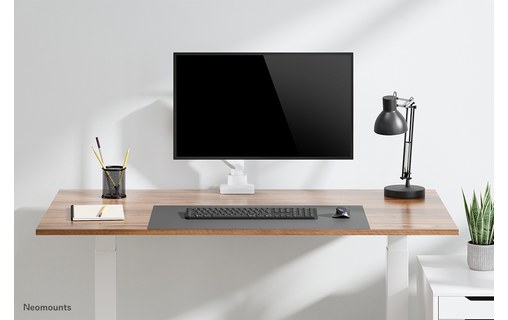 Support écran de bureau - 1 écran - Blanc - Neomounts DS70-450WH1