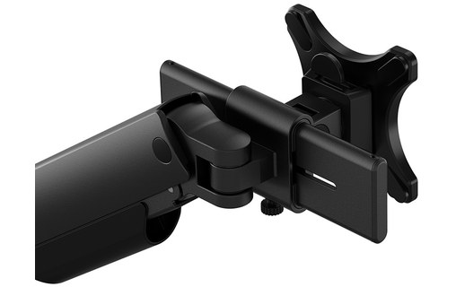 Support écran de bureau - 2 écrans - Noir - Neomounts DS65S-950BL2
