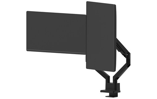 Support écran de bureau - 2 écrans - Noir - Neomounts DS70-250BL2