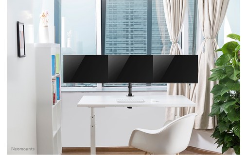 Bras articulé - 3 écrans - Noir - Neomounts NM-D135D3BLACK