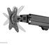 Bras articulé - 2 écrans - Noir - Neomounts FPMA-D650DBLACK