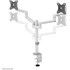 Bras articulé - 2 écrans - Blanc - Neomounts DS60-425WH2