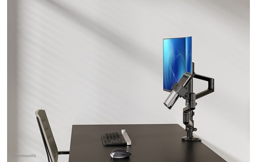 Support écran de bureau - 1 écran - Noir - Neomounts DS20-425BL2