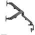 Bras articulé - 2 écrans - Noir - Neomounts FPMA-D650DBLACK