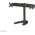 Support écran de bureau - 2 écrans - Noir - Neomounts FPMA-D700DD