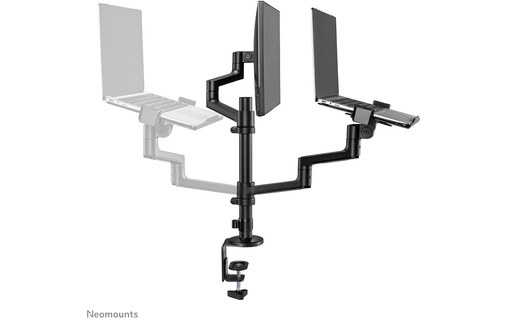 Support écran de bureau - 1 écran - Noir - Neomounts DS20-425BL2