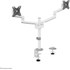 Bras articulé - 2 écrans - Blanc - Neomounts DS60-425WH2