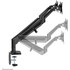 Bras articulé - 2 écrans - Noir - Neomounts DS70-810BL2