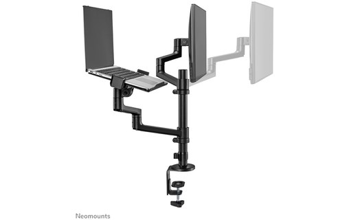 Support écran de bureau - 1 écran - Noir - Neomounts DS20-425BL2