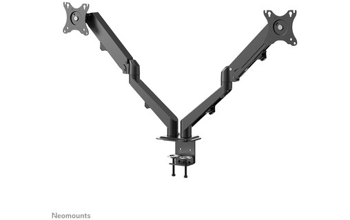 Support écran de bureau - 2 écrans - Noir - Neomounts DS70-700BL2