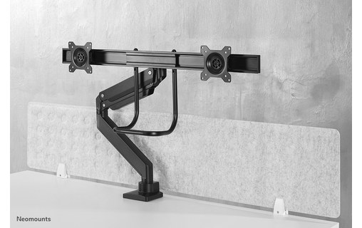 Bras articulé - 2 écrans - Noir - Neomounts NM-D775DXBLACK