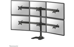 Support écran de bureau - 6 écrans - Noir - Neomounts FPMA-D700DD6